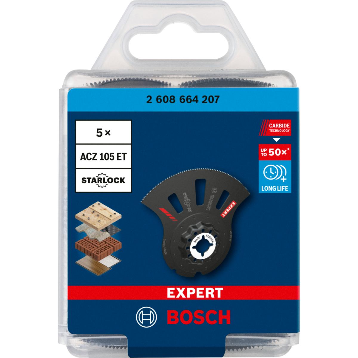 Bosch EXPERT Segmentsägeblatt MultiMa ACZ105ET 5St