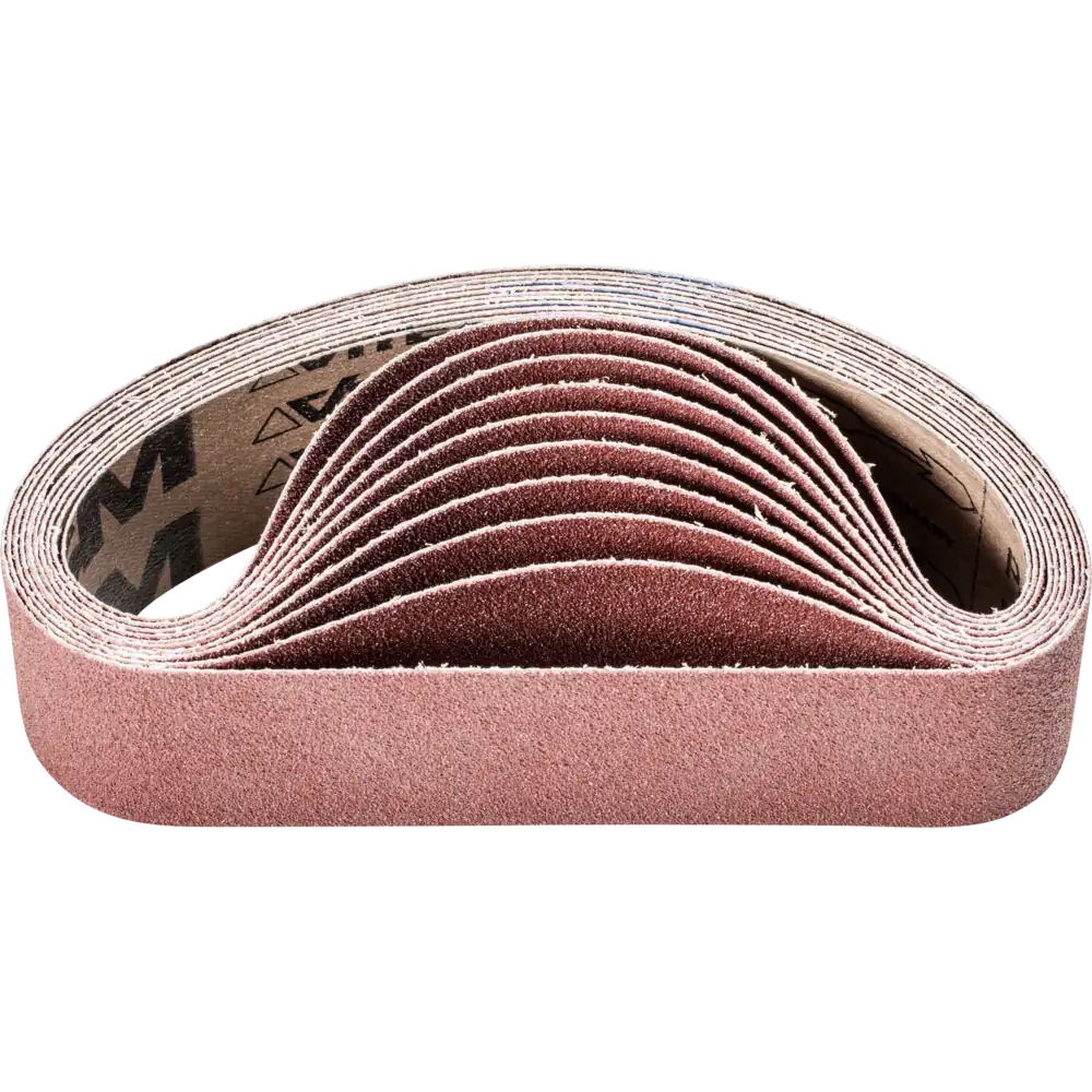 PFERD TOOLS Korund Schleifband BA für universelle Anwendung mit Rohrbandschleifer