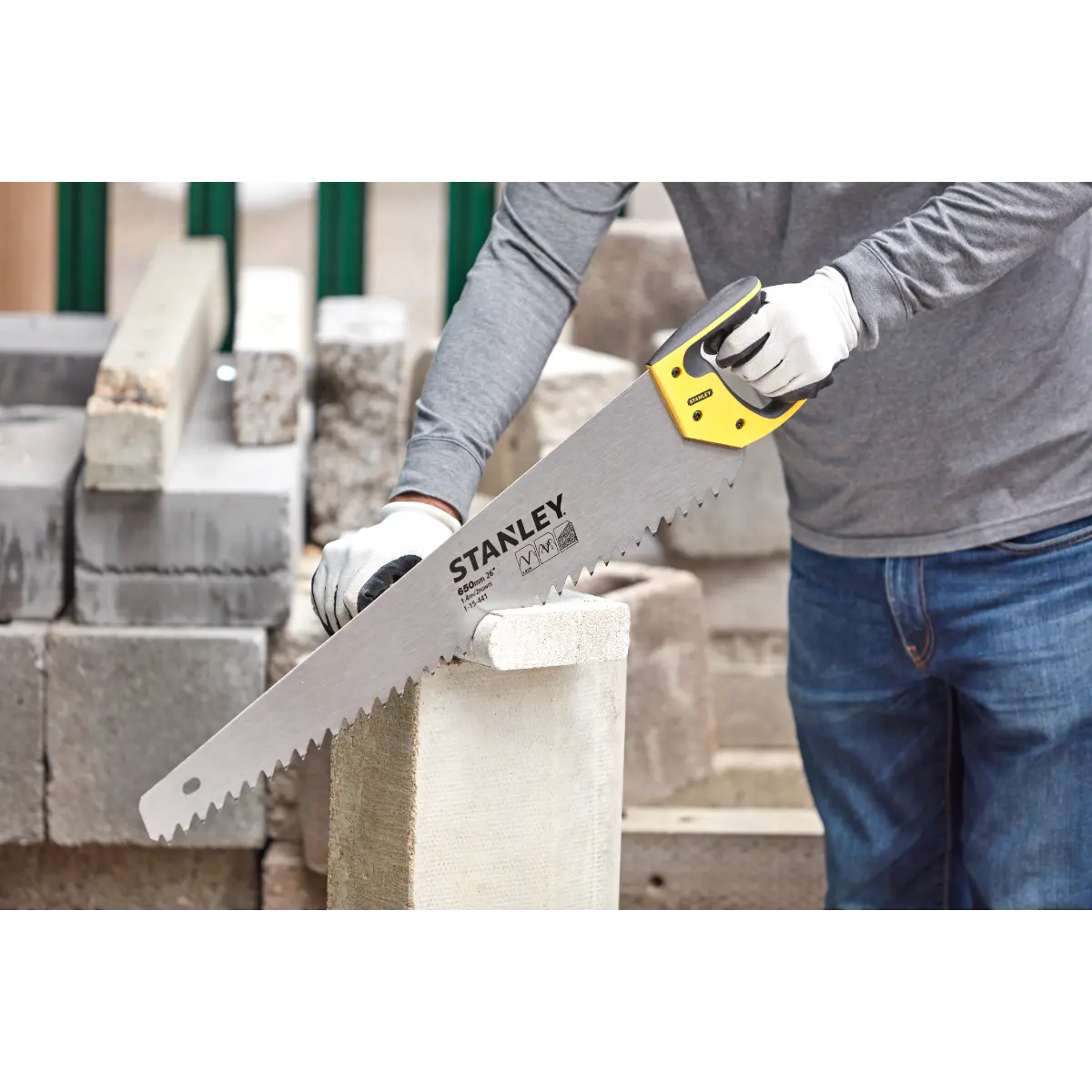 STANLEY Porenbetonsäge mit Hardpoint-Verzahnung 650 mm