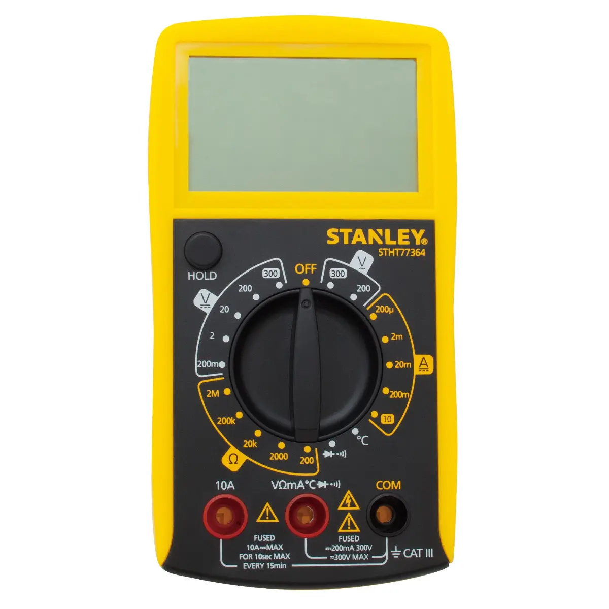 STANLEY Multimeter mit LCD Display und ausklappbarer Stütze 