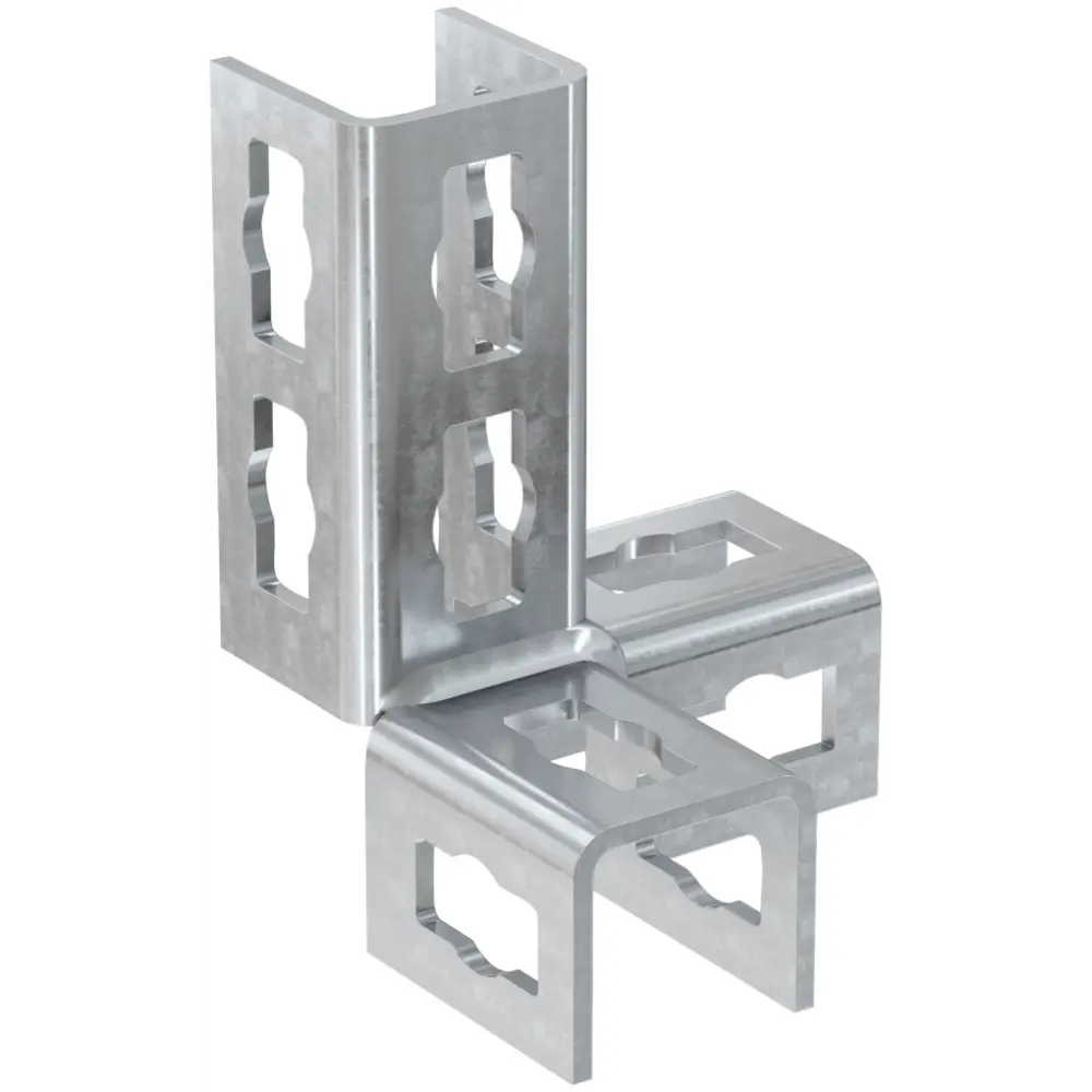 Fischer Multidimensionaler Winkel PFUF 3DL zinklamellenbeschichtet