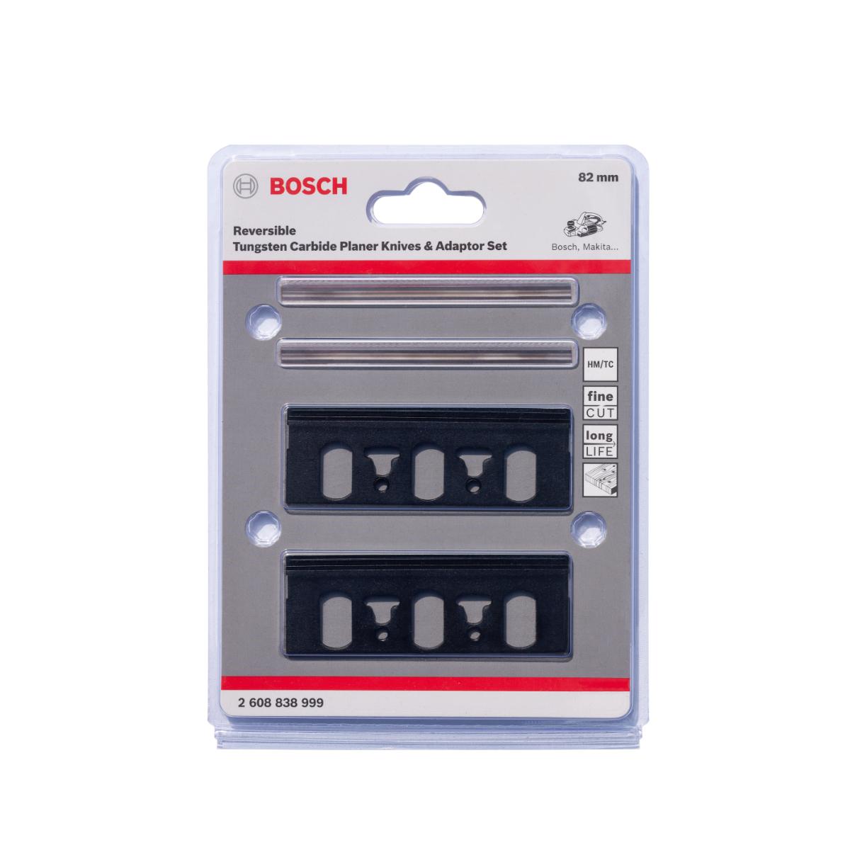 2608838999BO Bosch PRO Hobelmesser-Set, 4-teiligs Set