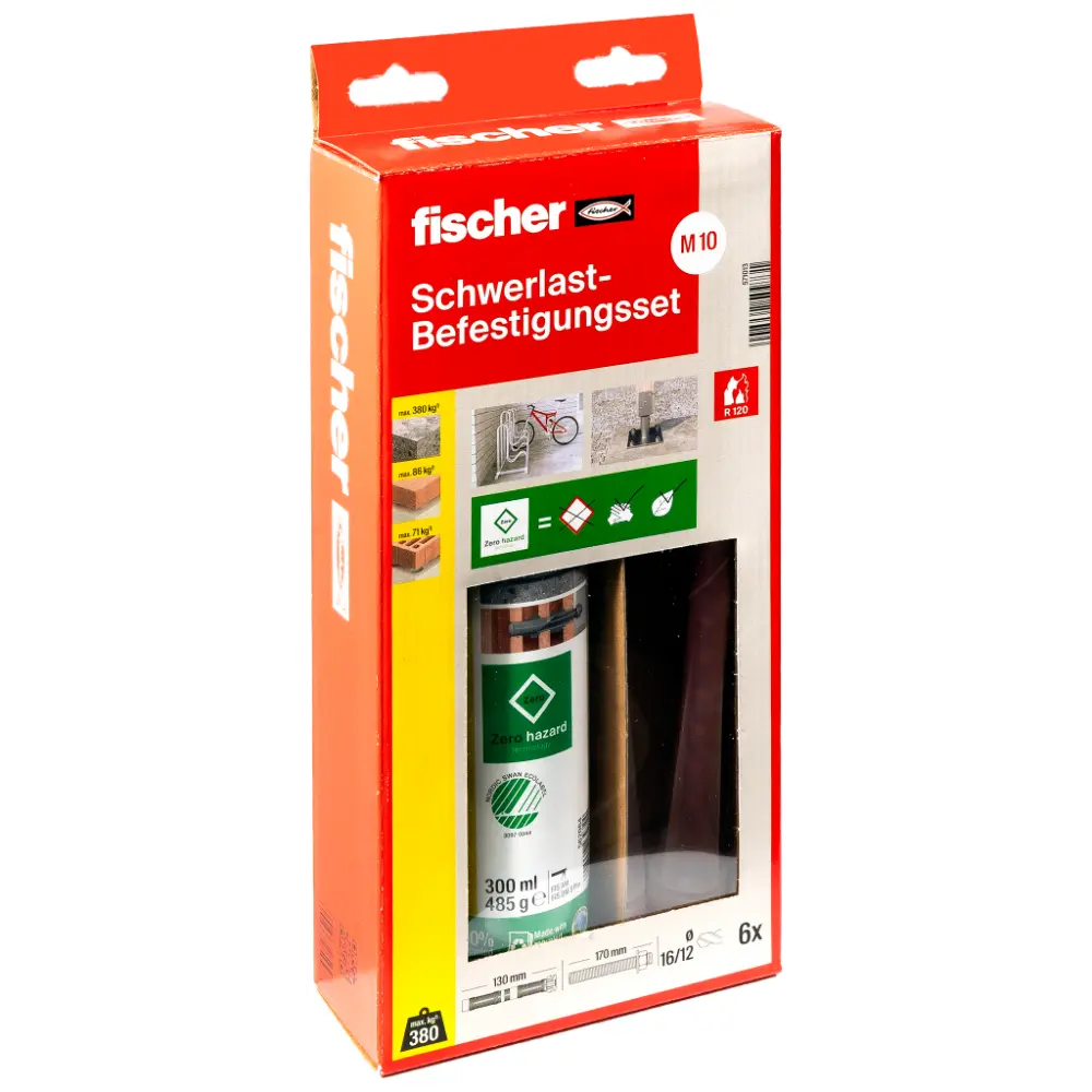 Fischer Schwerlast-Befestigungsset SBS Ankerstange M10 R