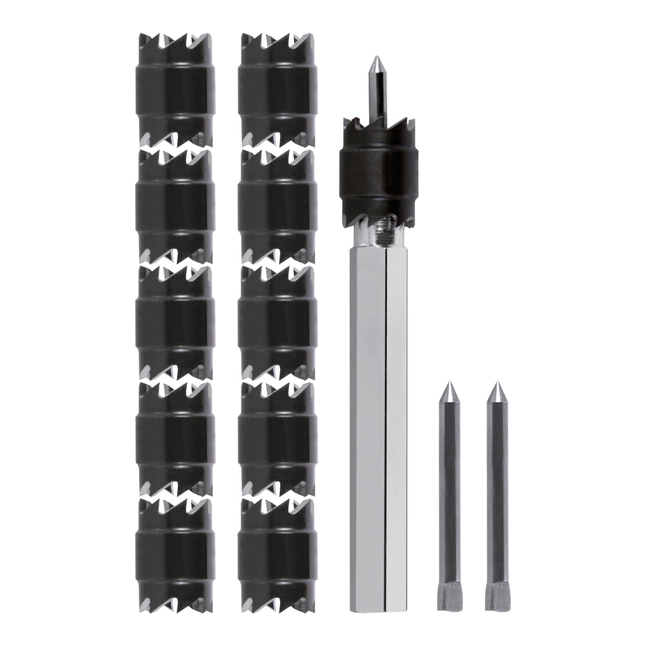 RUKO Schweißpunktfräser-Satz - 13-tlg.