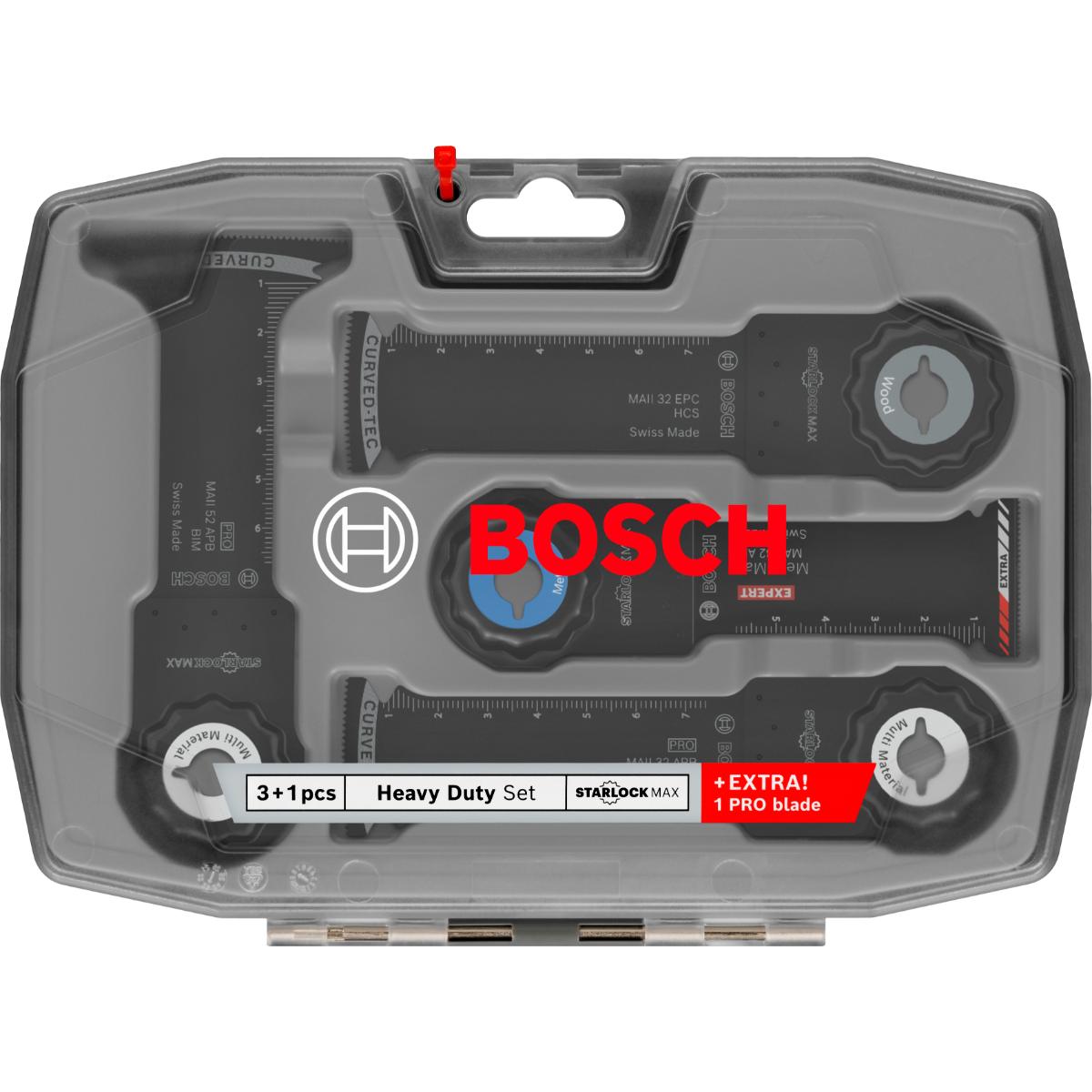Bosch OMT Starlock Heavy Duty, 4-teiliges Set
