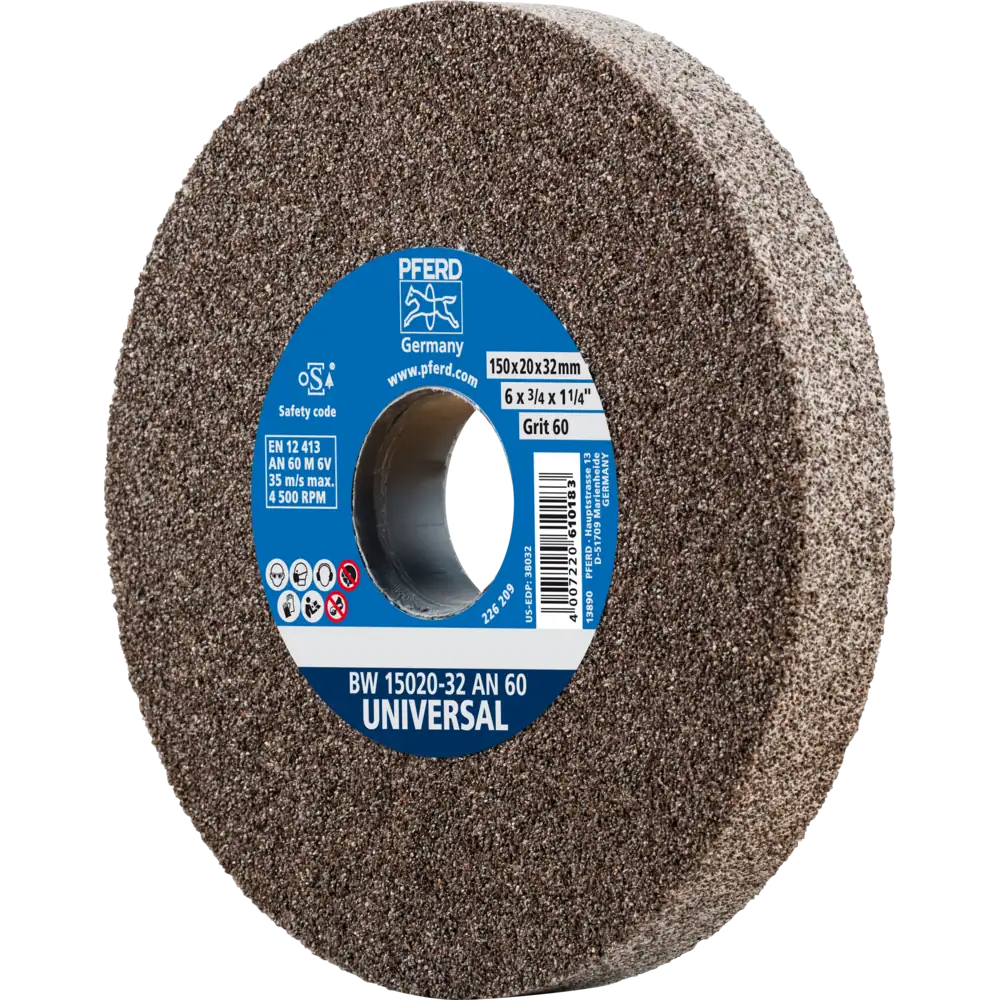 PFERD TOOLS Schleifbockscheibe A für universelle Schleifaufgaben