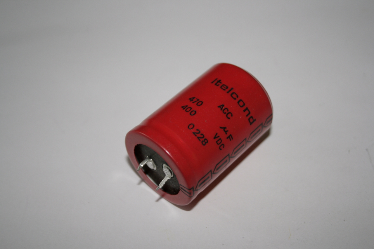 ELMAG Kondensator 470 µF, 400 Volt