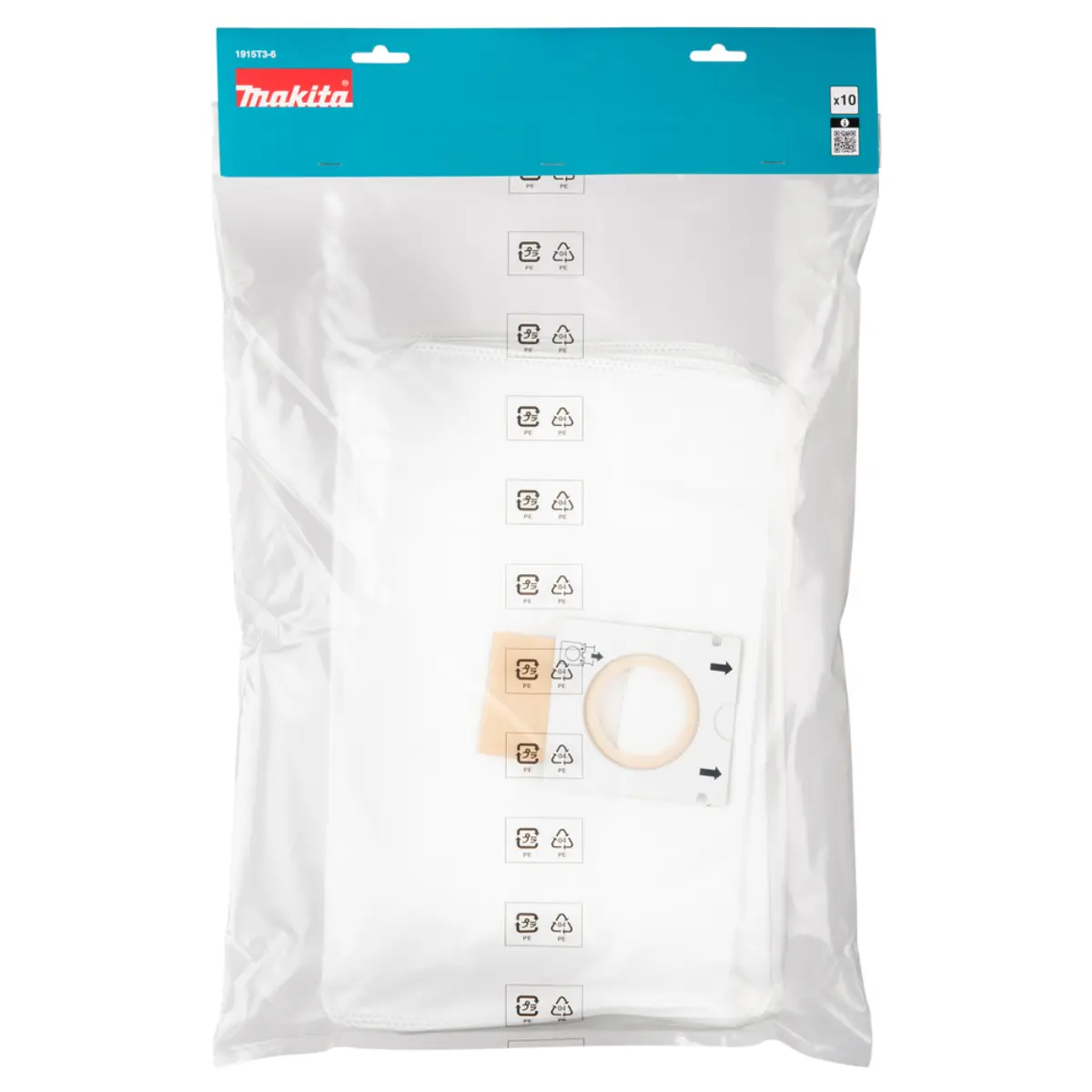 Makita Staubbeutel Vlies 10Stk.  - 1915T3-6