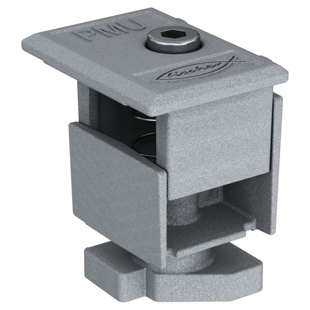 Fischer Mittel-/Endklemme universal vormontiert PM U 30-50 AL