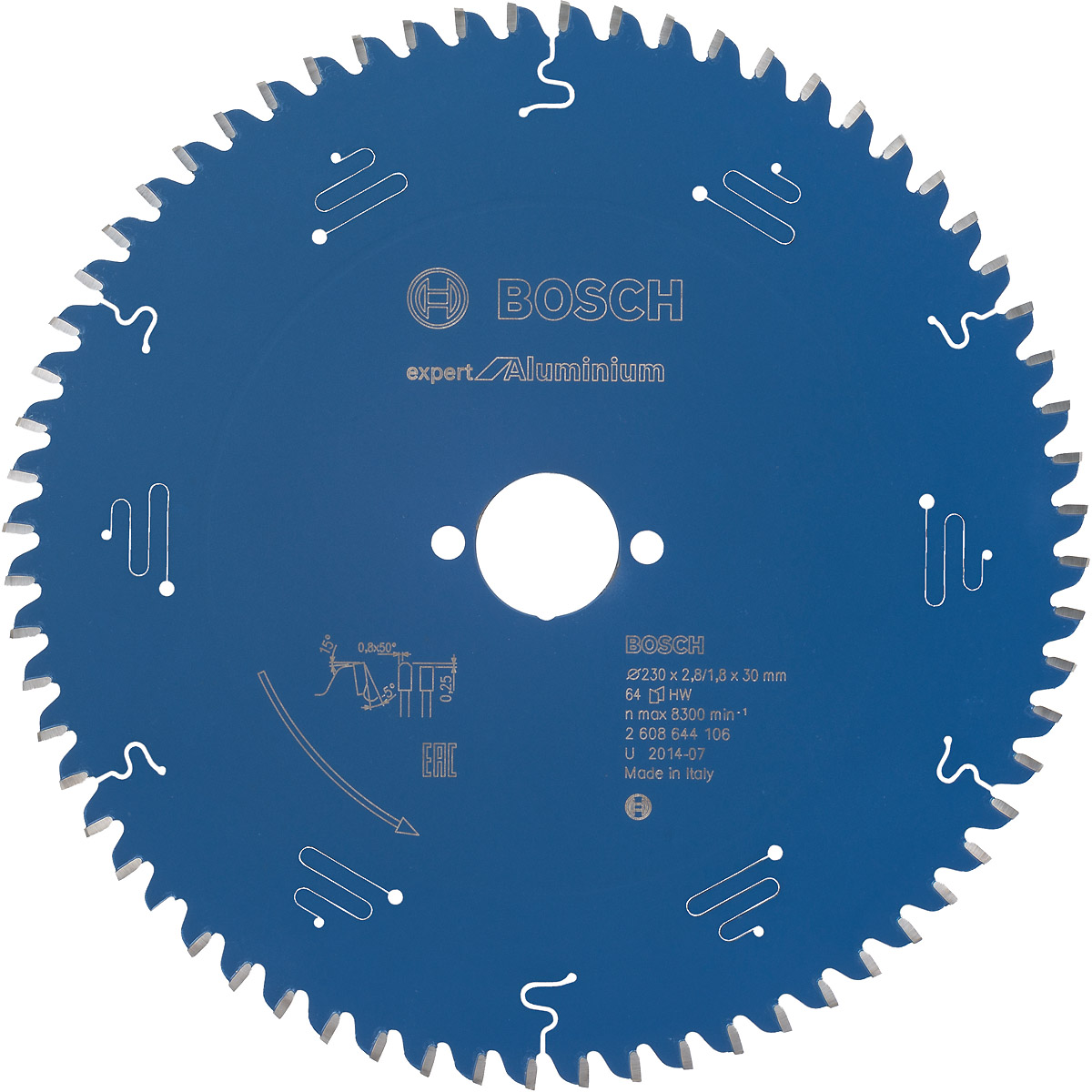 Bosch Kreissägeblatt Expert for Aluminium ø 230 mm