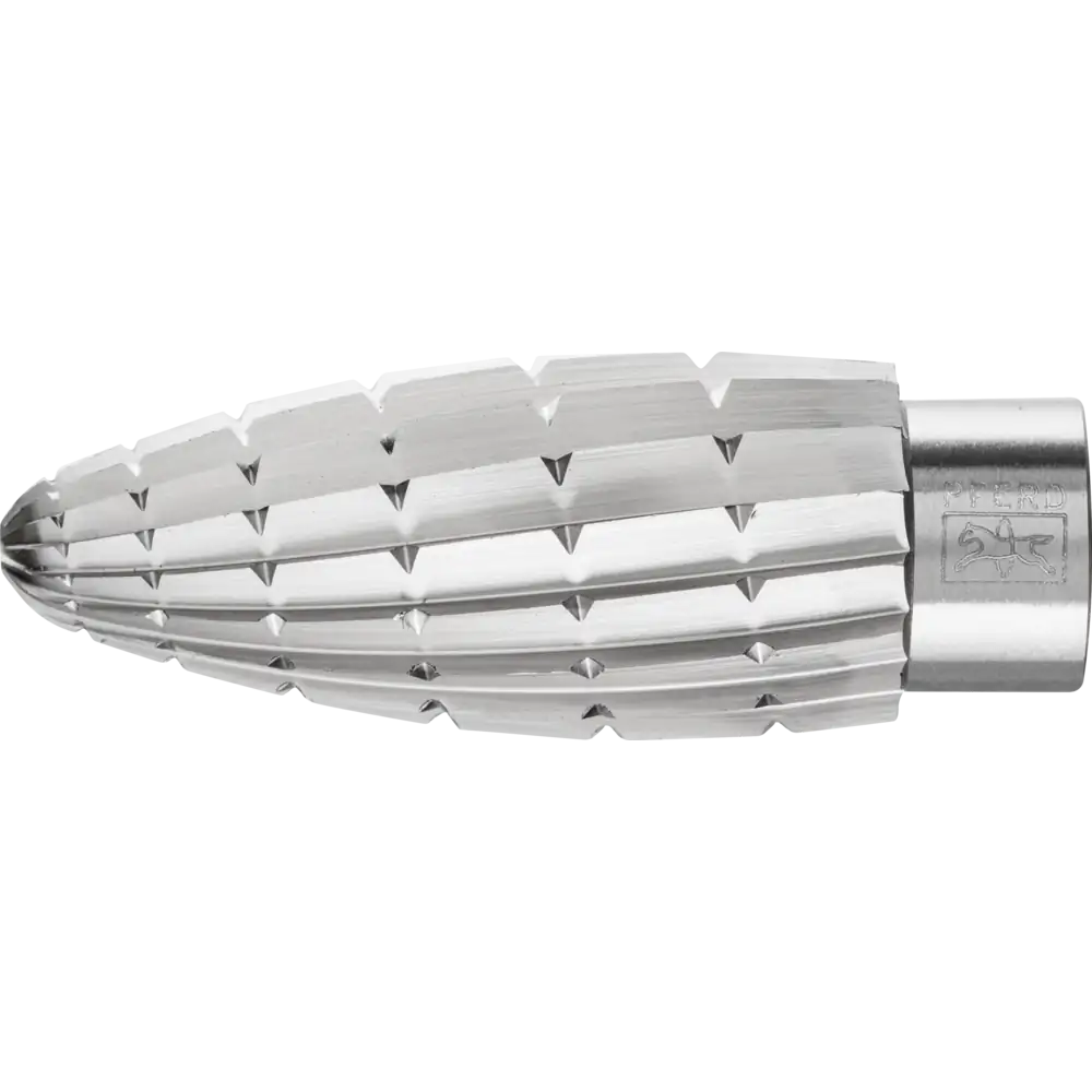 PFERD TOOLS HSS Leichtmetallfrässtift Ø 20mm Innengewinde M10 SP Alu/NE Metalle mit Spanbrecher