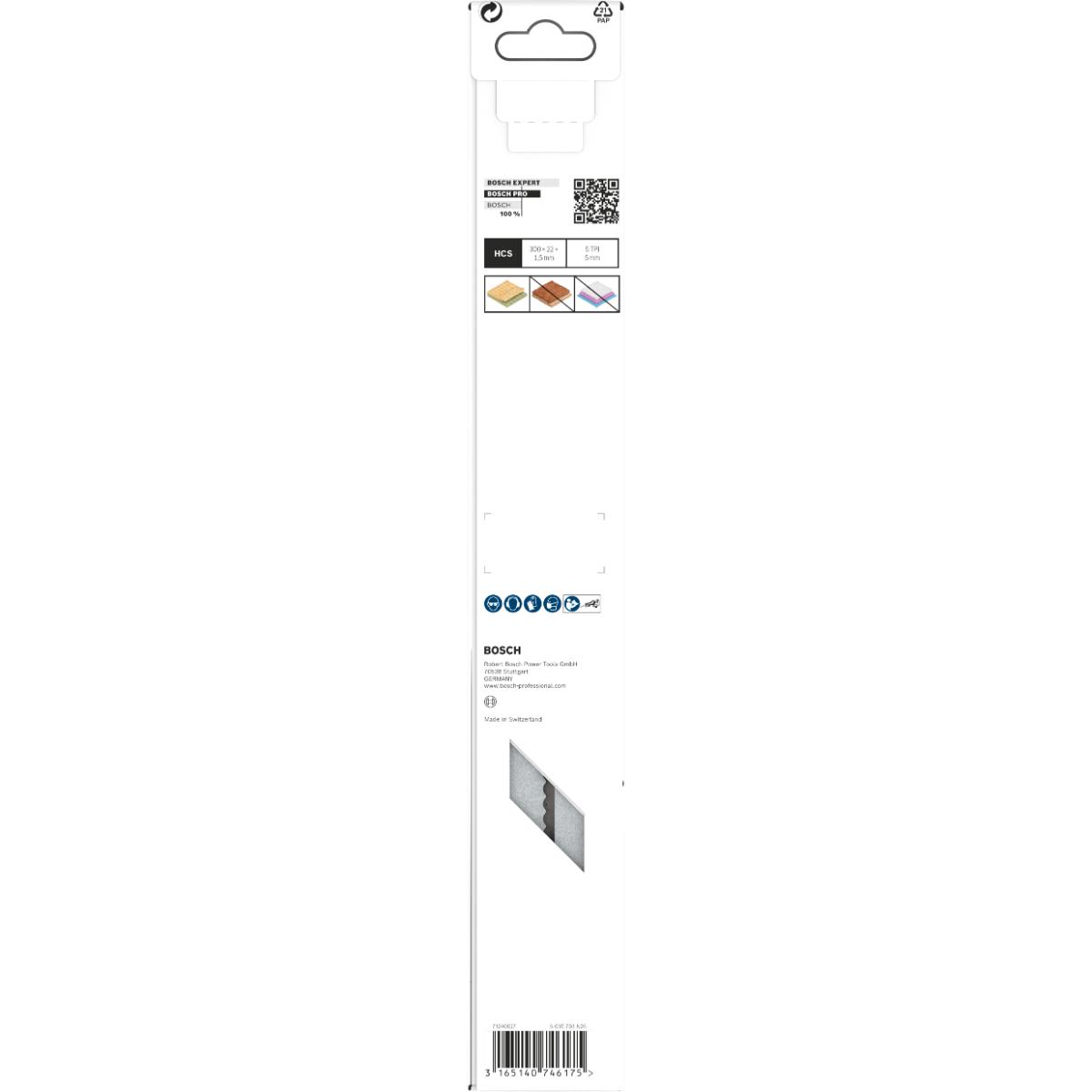Bosch PRO Säbelsägeblatt S 1213 AWP, Precision for FibreInsulation, 2er-Pack
