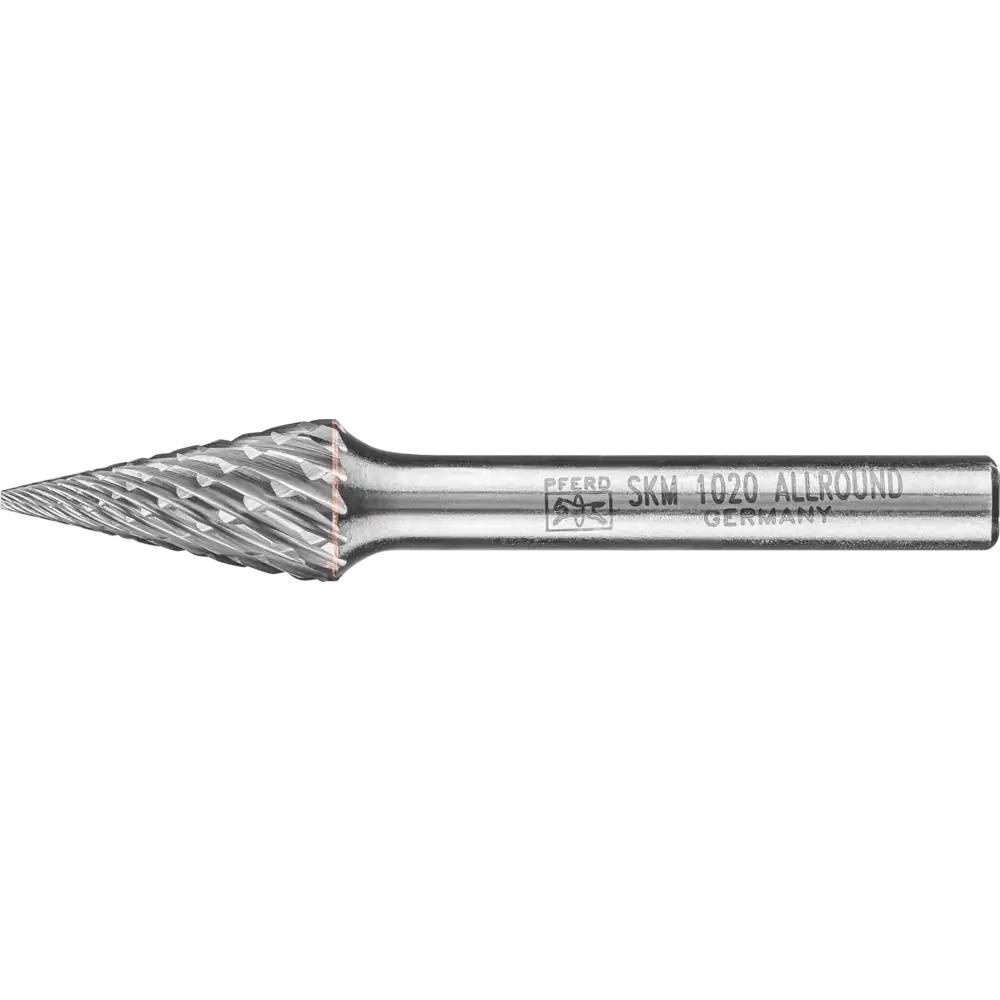 PFERD TOOLS Hartmetall Hochleistungsfrässtift ALLROUND Spitzkegel SKM universal grob