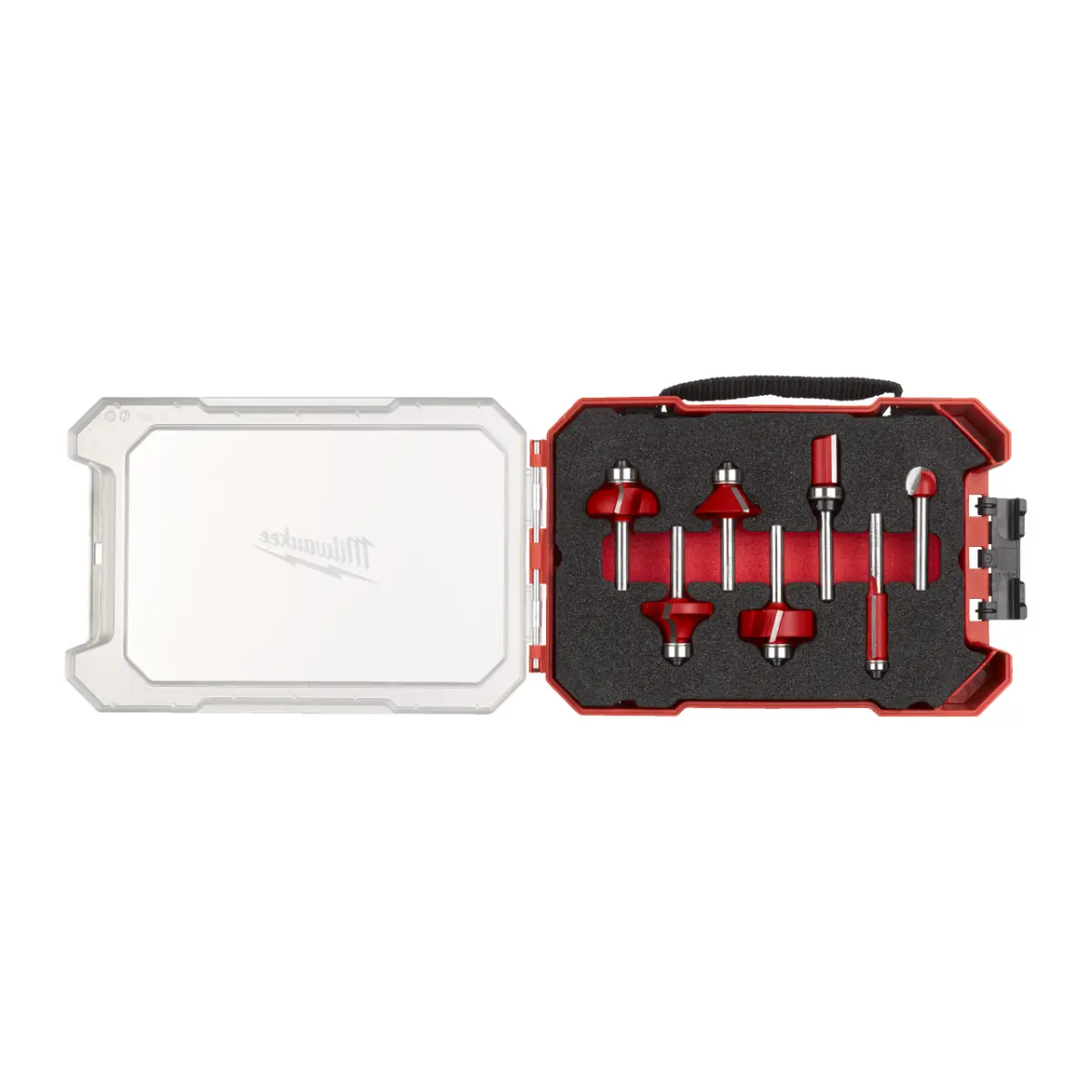 Milwaukee Fräsersatz 1/4" Schaft 7-teilig