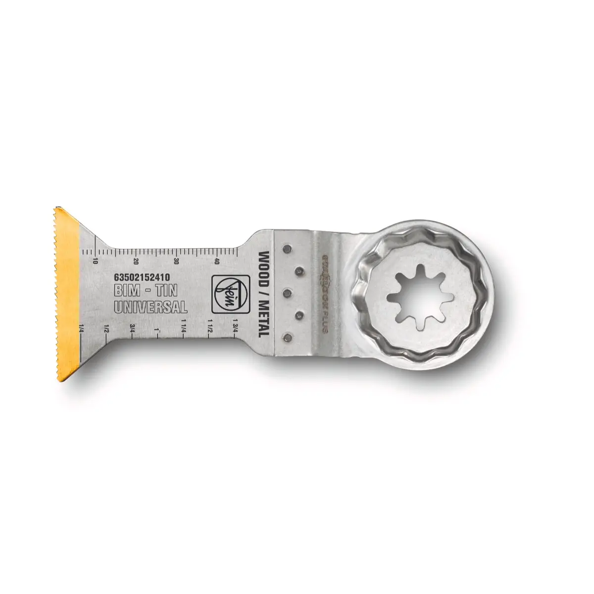 FEIN E-Cut Bi-Metall Sägeblatt mit TiN-Beschichtung, 60 x 44 mm, VE 10