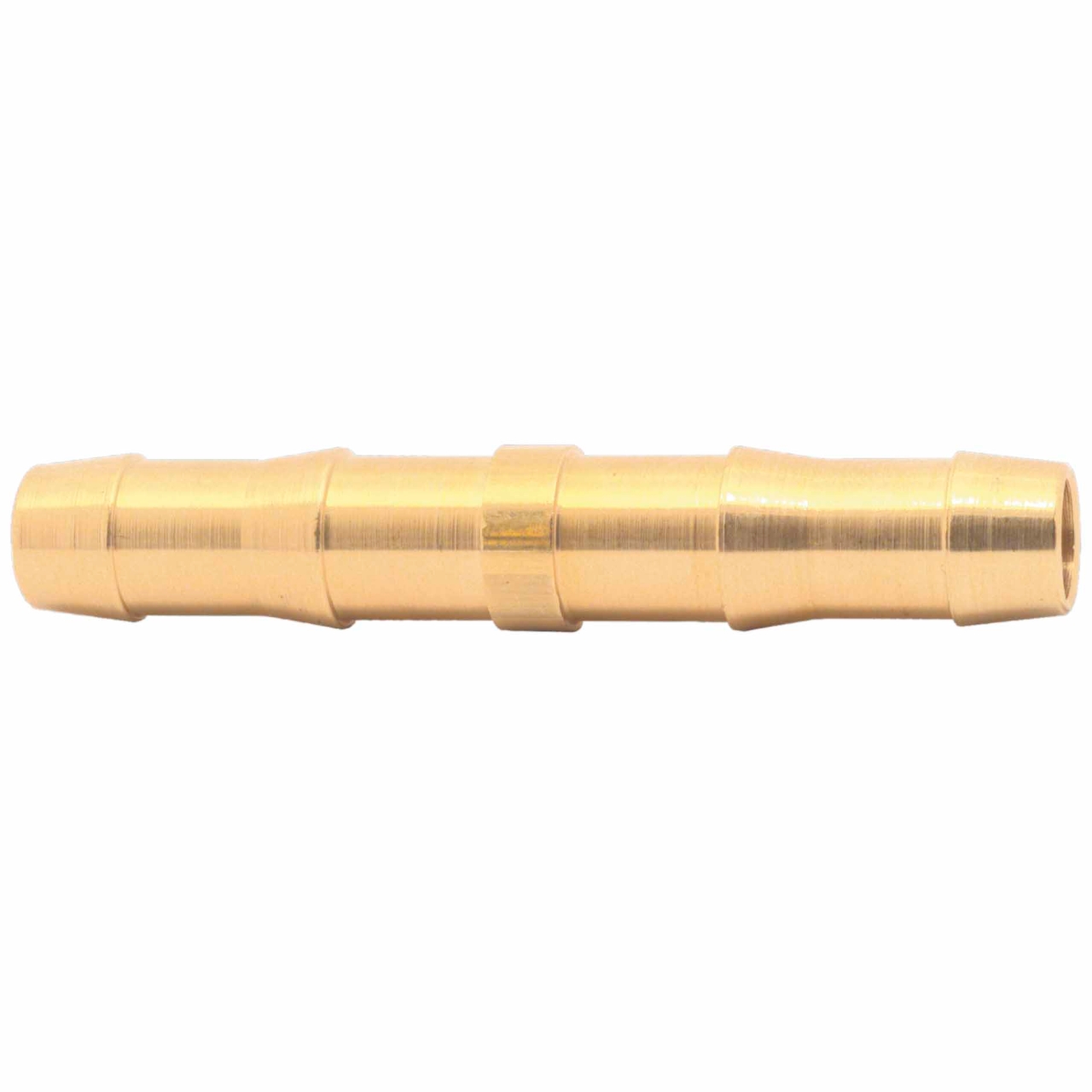 ELMAG Schlauchverbindungsrohr für 6 mm Schlauch, Messing 2 Stück