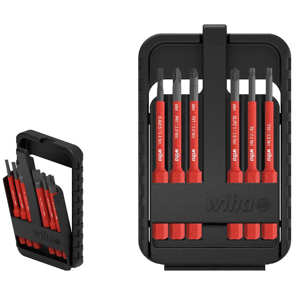 Wiha Bit Set slimBit electric gemischt, 6-teilges Set