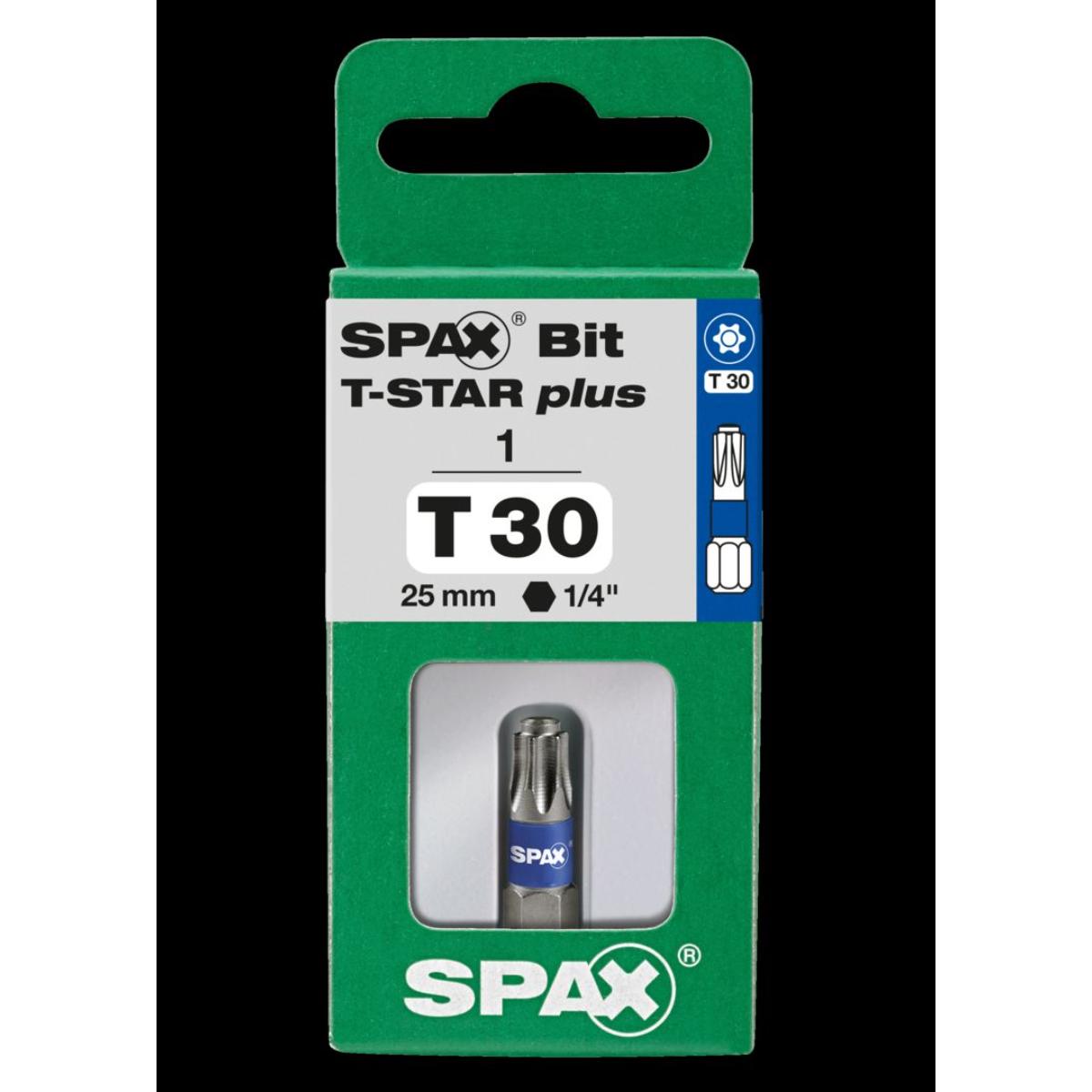 SPAX Bit T-Star Plus T30 25mm