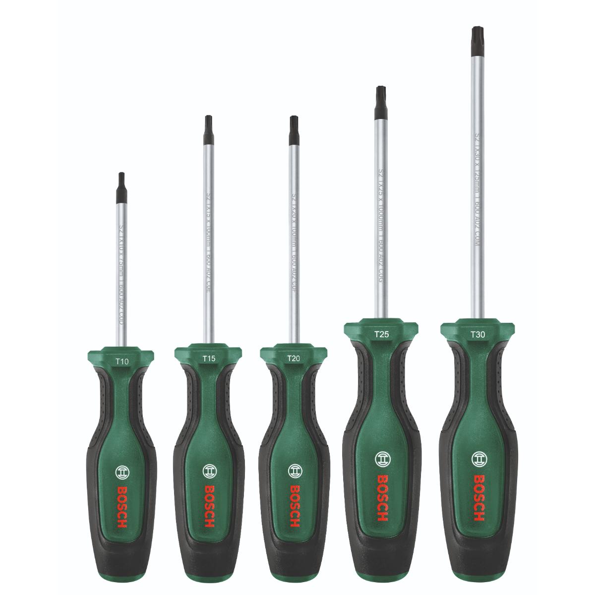 Bosch Torx-Schraubendreher 5-teiliges Set