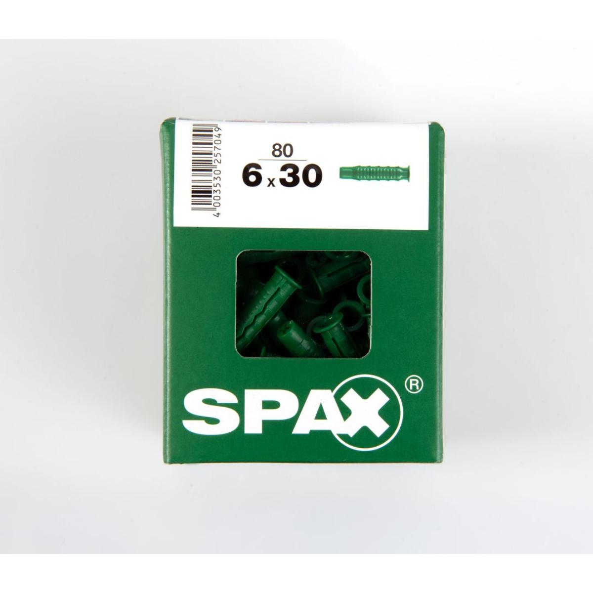 SPAX Duebel Typ-SD L 6 x 30 mm, 80 Stück