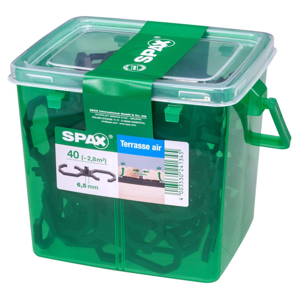 SPAX AIR ABSTANDSHALTER 6,5MM HKB M 40 ST HENKELBOXEN