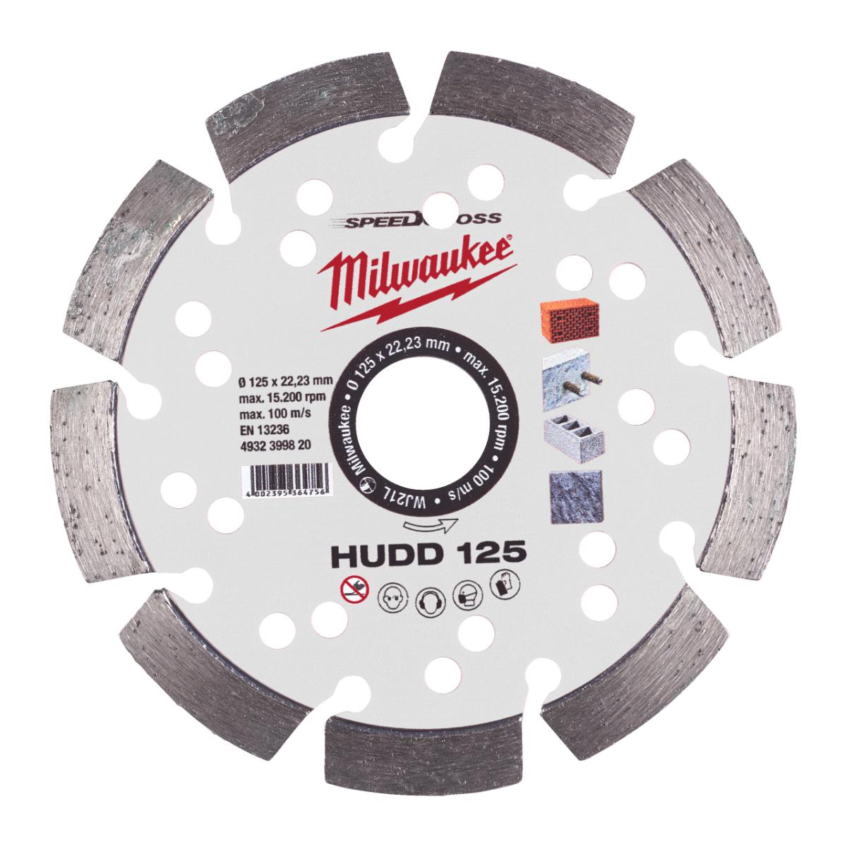 Milwaukee - DIAMANT-TRENNSCH. SPEEDCROSS HUDD125 - 4932399820
