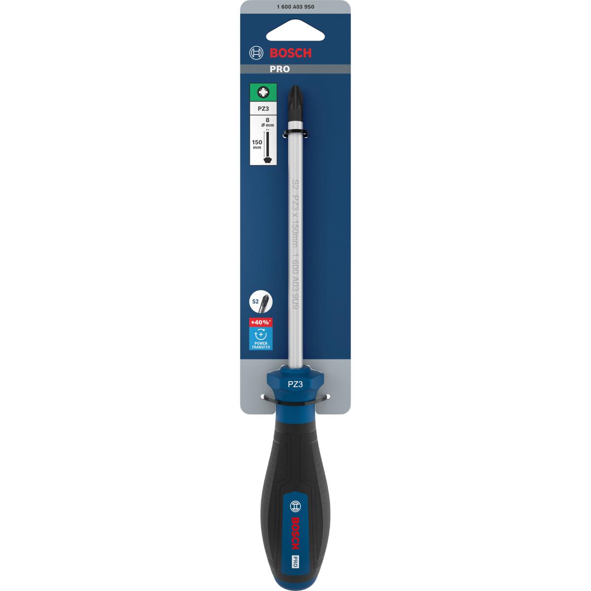 Bosch PRO Schraubendreher PZ3 x 150 mm