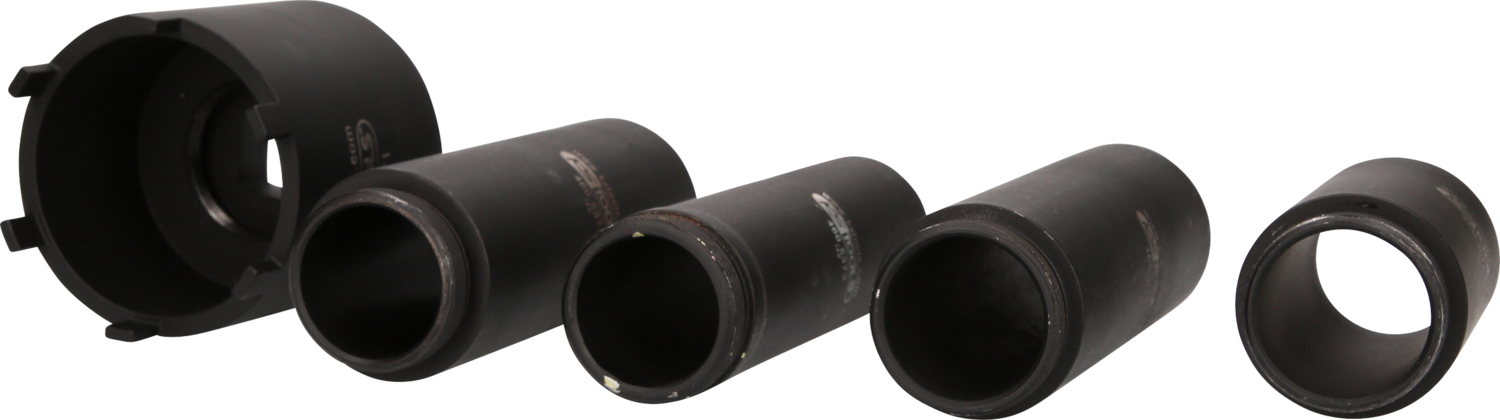 Jeu de clés à écrous Ks Tools pour Mercedes avec 4 tubes de guidage Ø 63 mm, 5 pièces