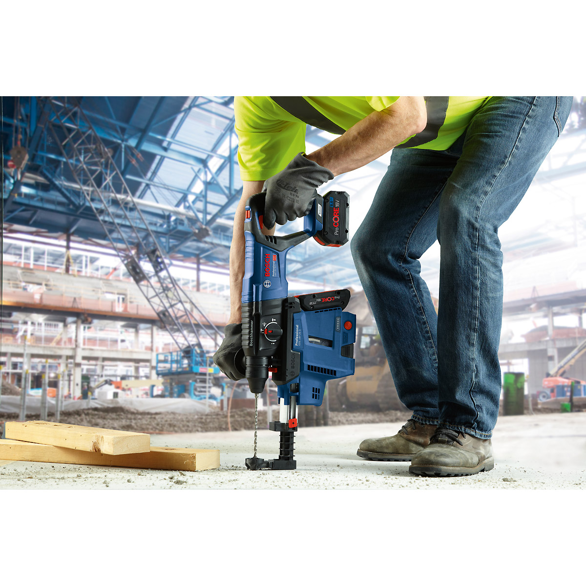 Bosch Akku-Staubsauger GDE 18V-26 D, Solo Version, im Karton