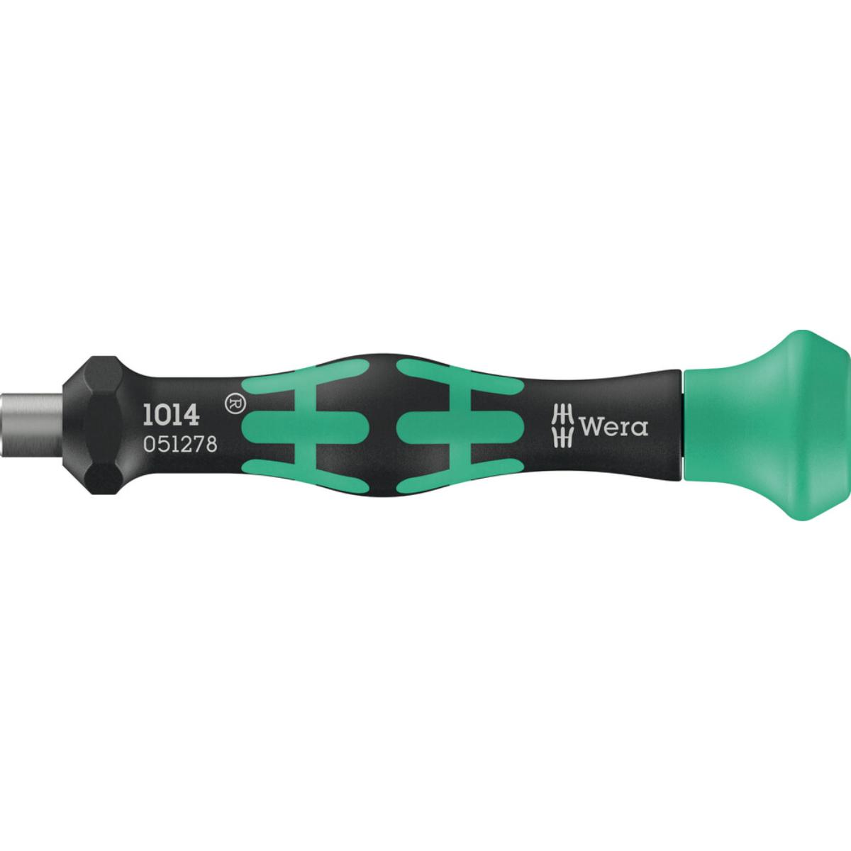 Wera 1014 Kraftform Micro Bits-Handhalter, 4 x 80 mm