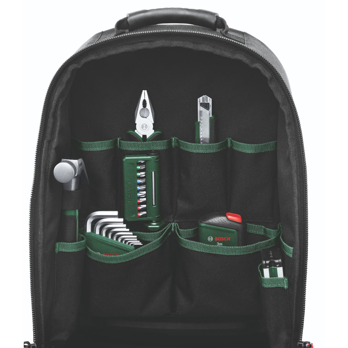 Bosch Werkzeugrucksack-Set 60-teilig