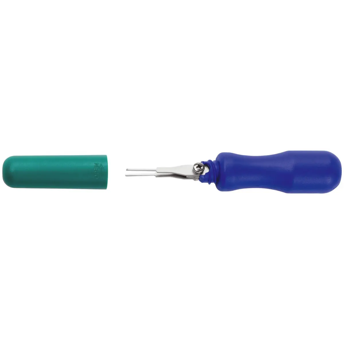 Rennsteig Entriegelungswerkzeug für Flachstecker 19718-1045 mit Doppelklinge 1,0 x 0,9 mm, Einstellmaß 4,5 mm