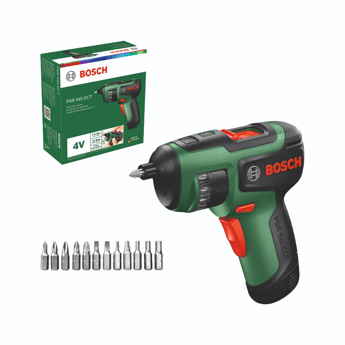 Bosch Akku-Schrauber PSR Select, 1 x Akku BA 4V 2.0Ah