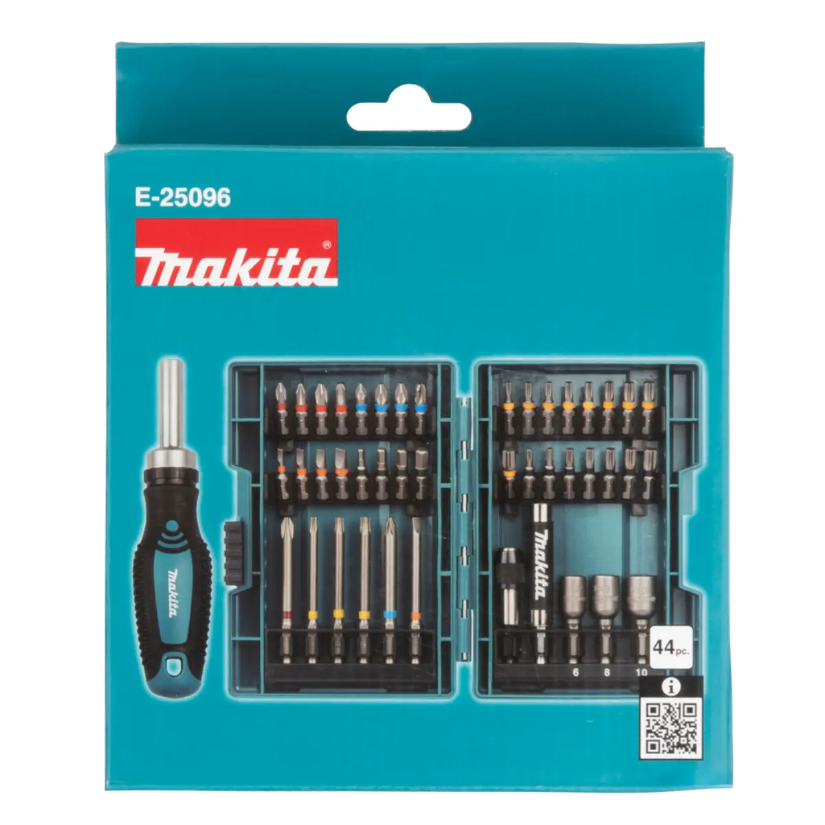 Makita Bit-und-Ratschen-Set 44-tlg. - E-25096