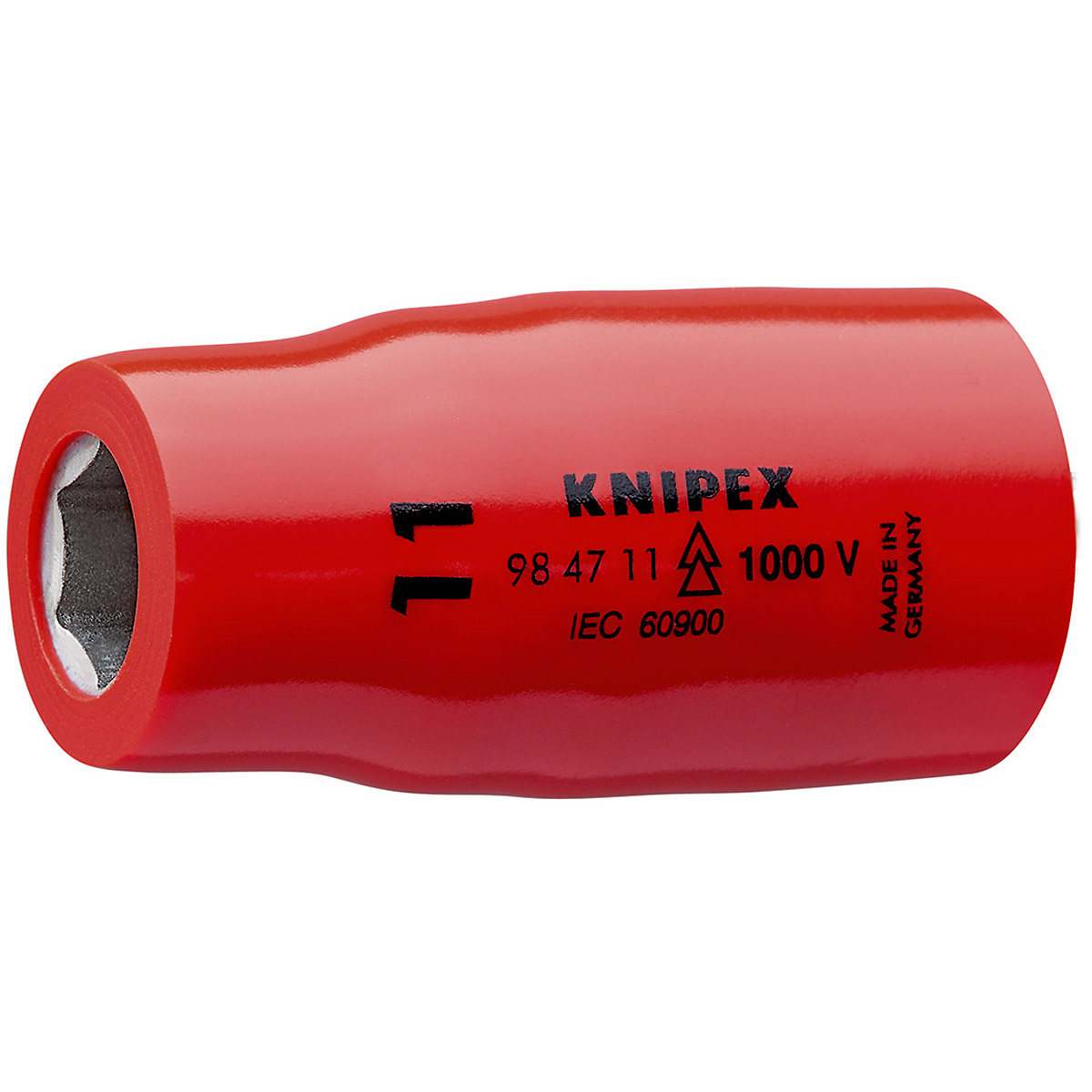 KNIPEX Steckschlüsseleinsatz 1/2 für Sechskantschrauben