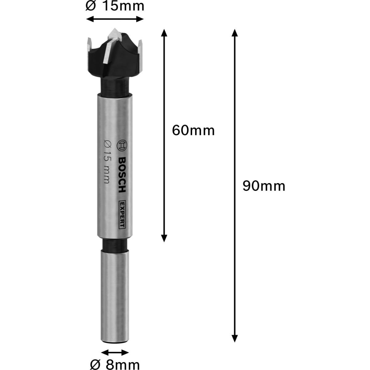 Bosch EXPERT Laminated Wood Scharnierlochbohrer