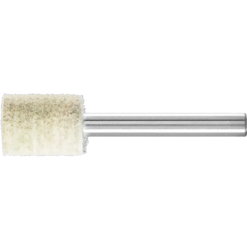 PFERD TOOLS harte Filzpolierstifte Zylinderform mit Stirnbohrung und Metalleinlage
