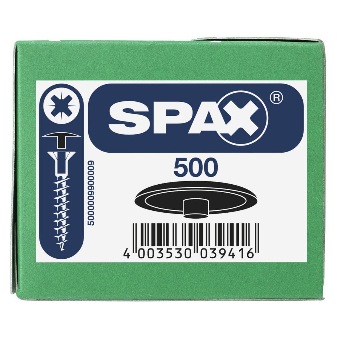 SPAX-S Abdeckkappen mit Kopfbohrung