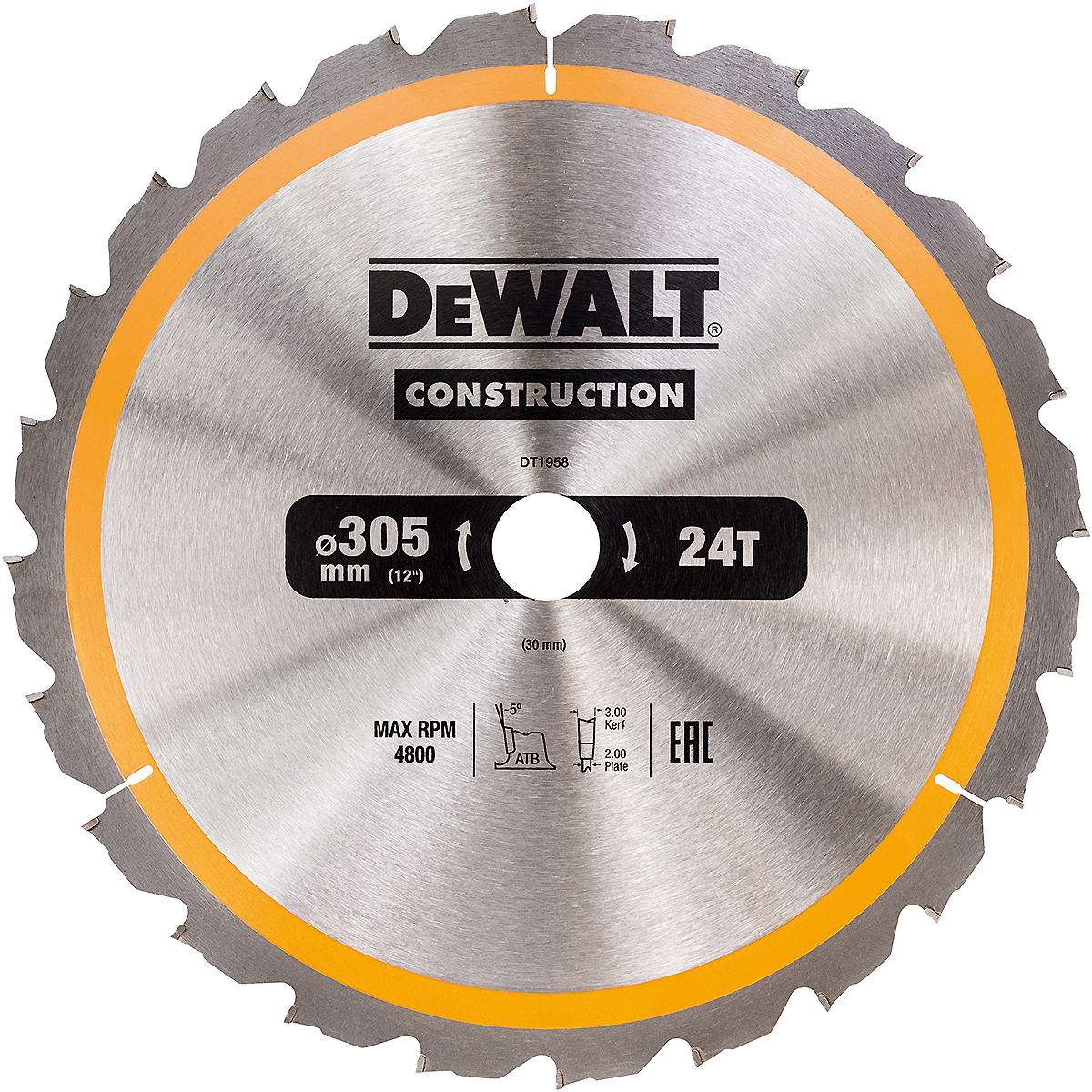 DEWALT XR EXTREME Kreissägeblatt stationär Extra schnelle Schnitte