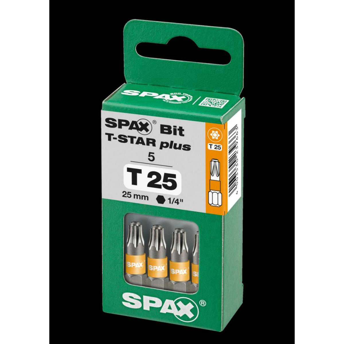 SPAX Bit T-Star Plus T25 25mm