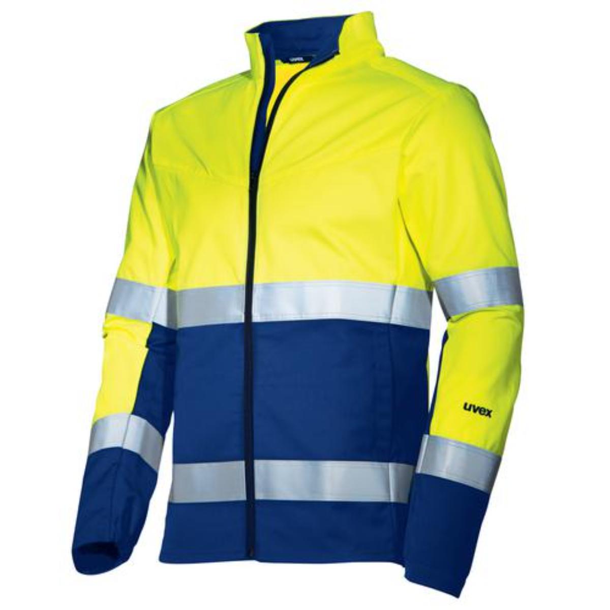 uvex suXXeed construction Bundjacke Warnfarben - körpernaher Schnitt