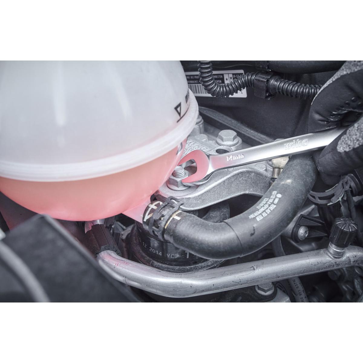 Wiha Ring-Gabelschlüssel Set 12-teilges Set in Halter