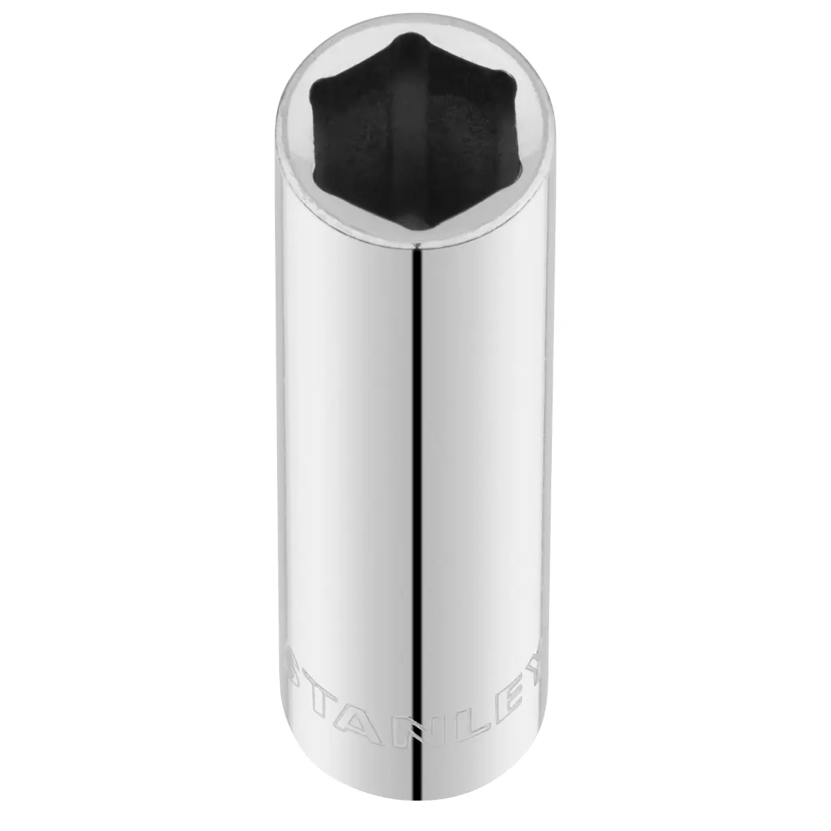 STANLEY 1/4 Zoll 6-Kant Schmale Stecknuss 9 mm mit MaxiDrive-Profil