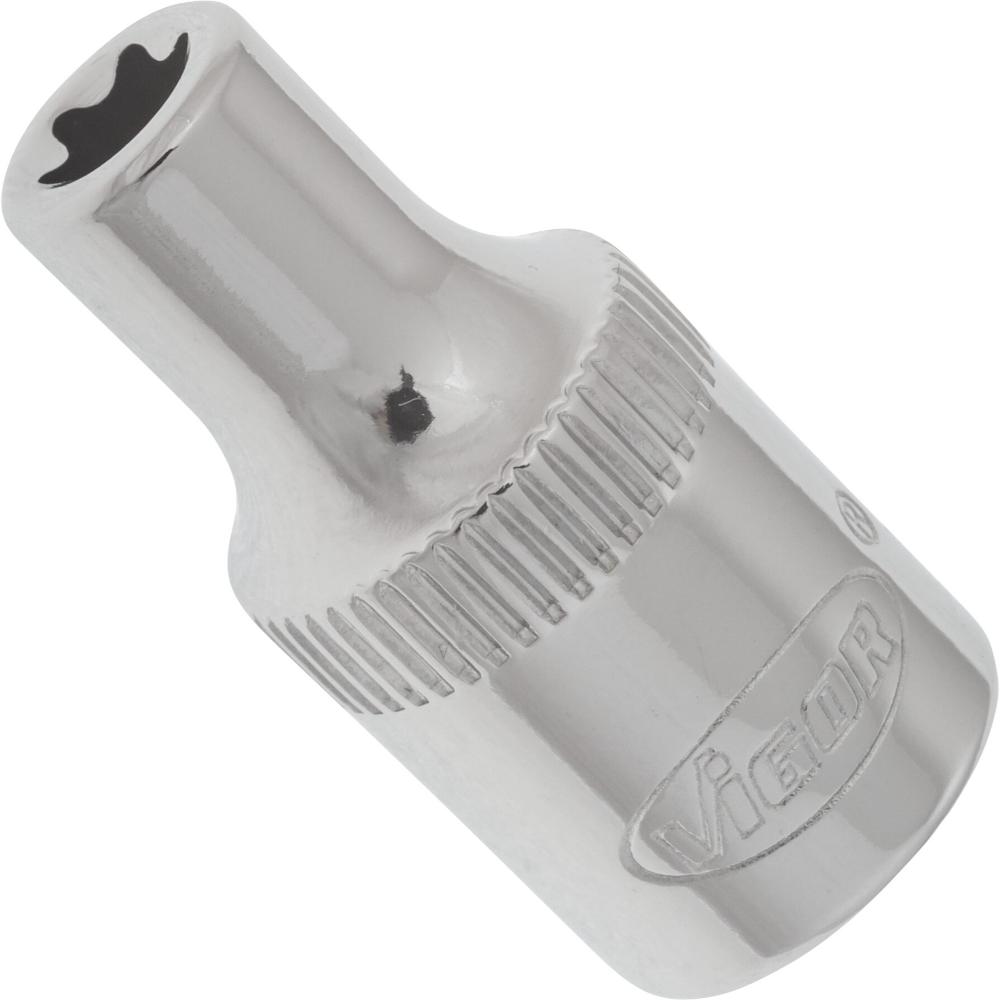 VIGOR T Steckschlüsseleinsatz - 1/4 Zoll (6,3 mm) Vierkant