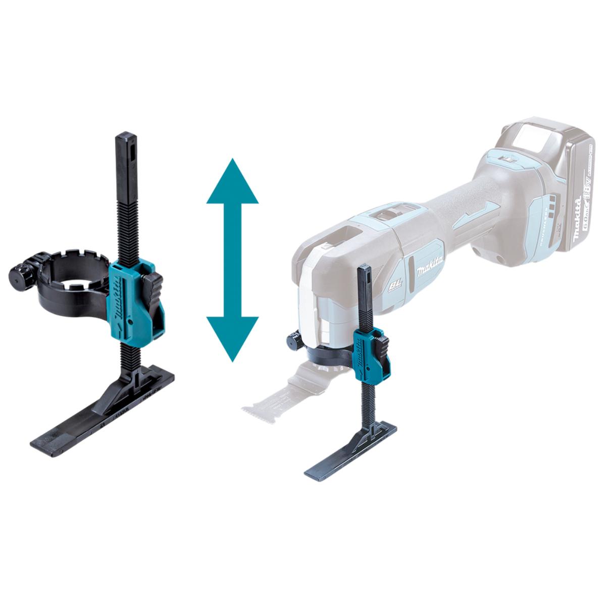 Makita Tiefen- und Höhenbegrenzer DTM53 Tiefenbegrenzung 0-50 mm Höhenverstellung 8-95 mm