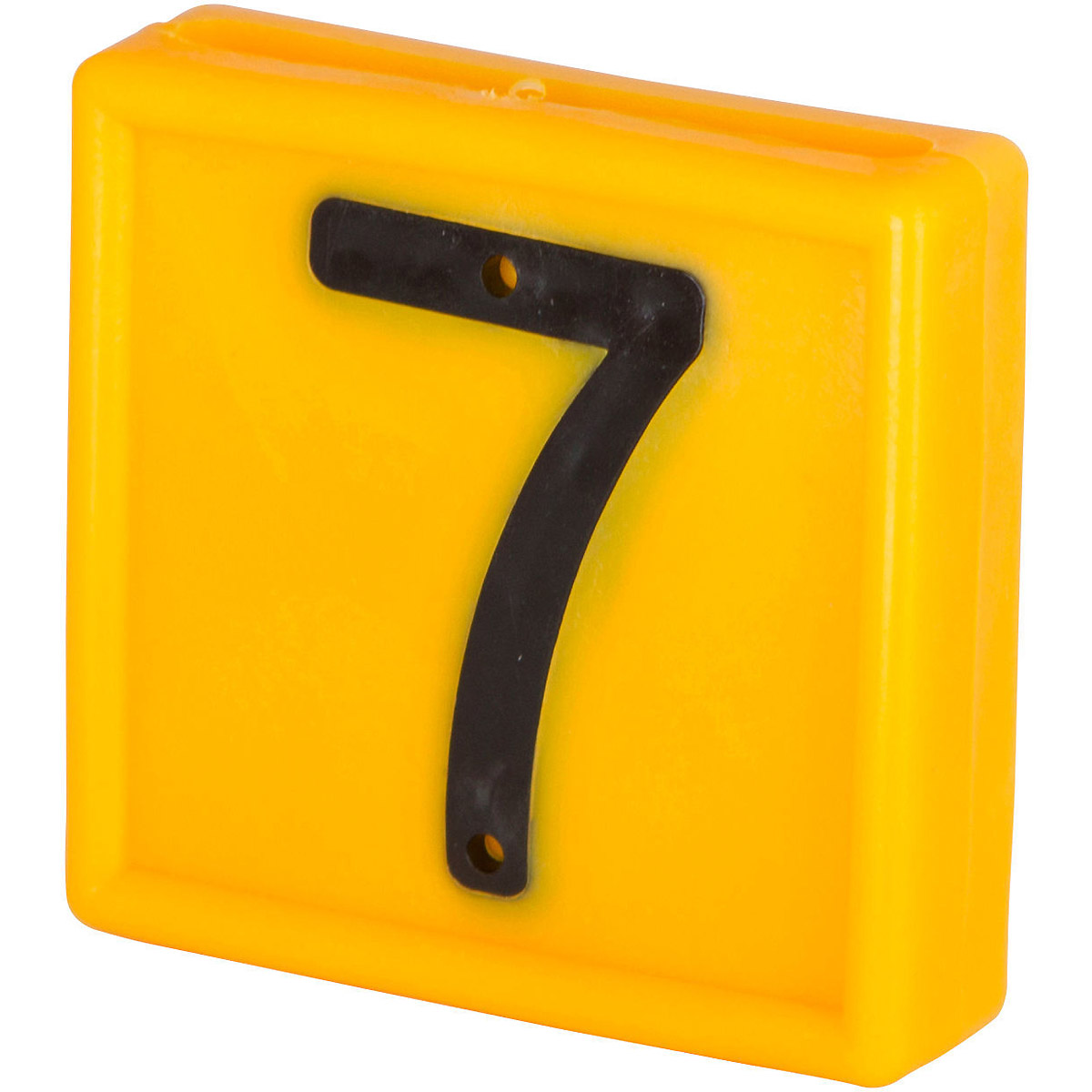 Kerbl Nummernblock, 1-stellig 10er Pack gelb