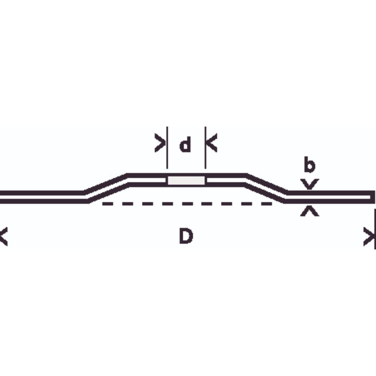 Bosch Trennscheiben-Set gekröpft für Stein D= 115 mm, 5-tlg.
