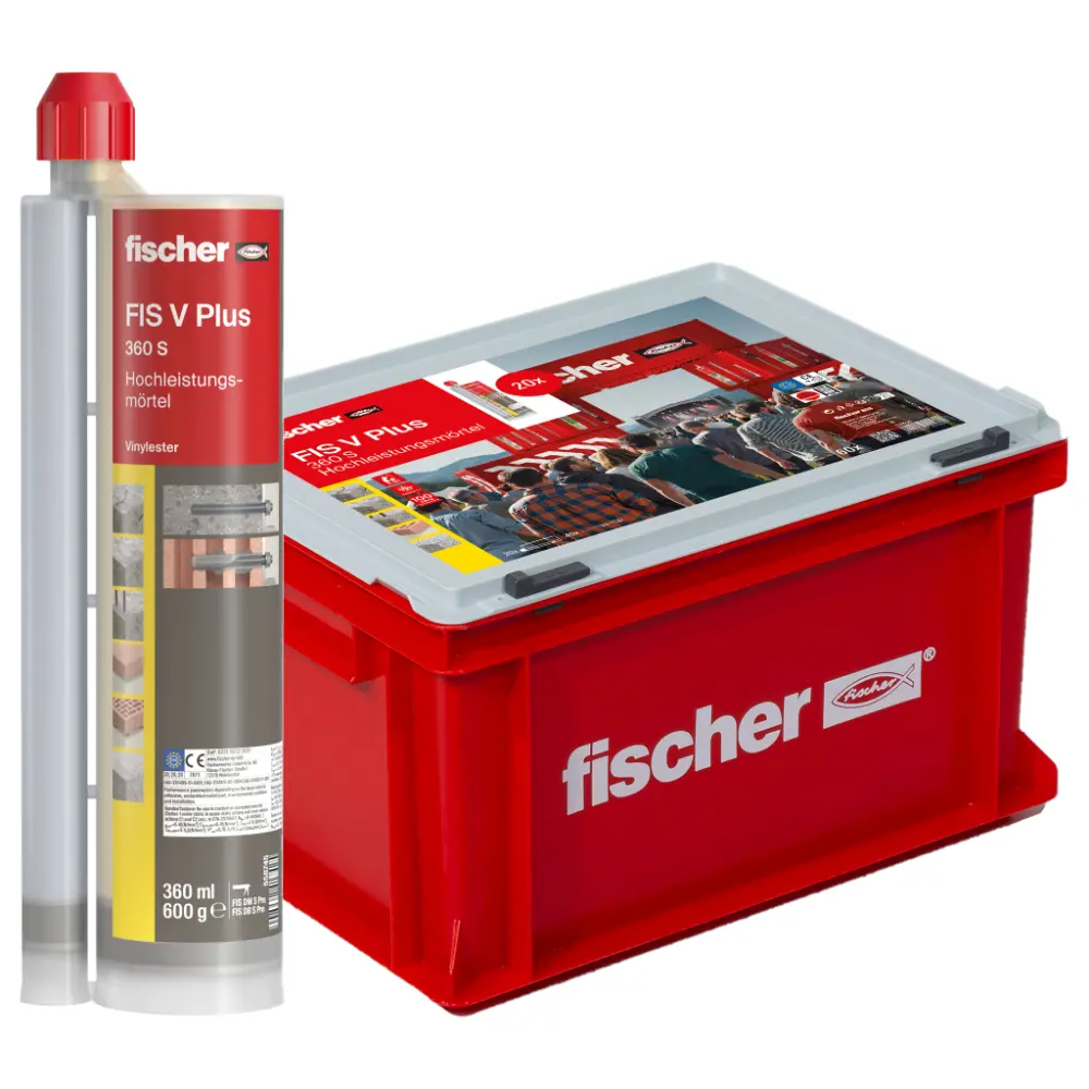 Fischer Aktion 2025 - Injektionsmörtel FIS V Plus 360 S HWK G (20) - Handwerkerkoffer groß