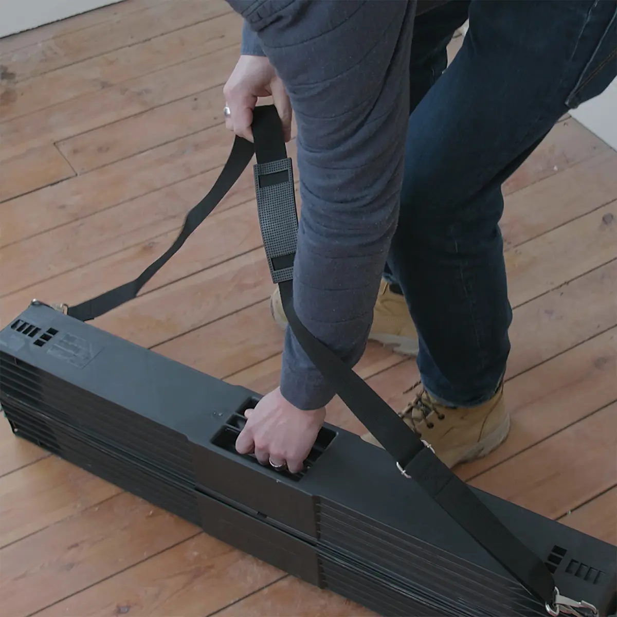 STANLEY Unterstellbock Metall, zusammenlegbar, Aluminium, Set