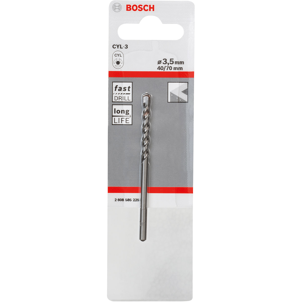 Bosch Betonbohrer CYL-3 ø 3.5 mm